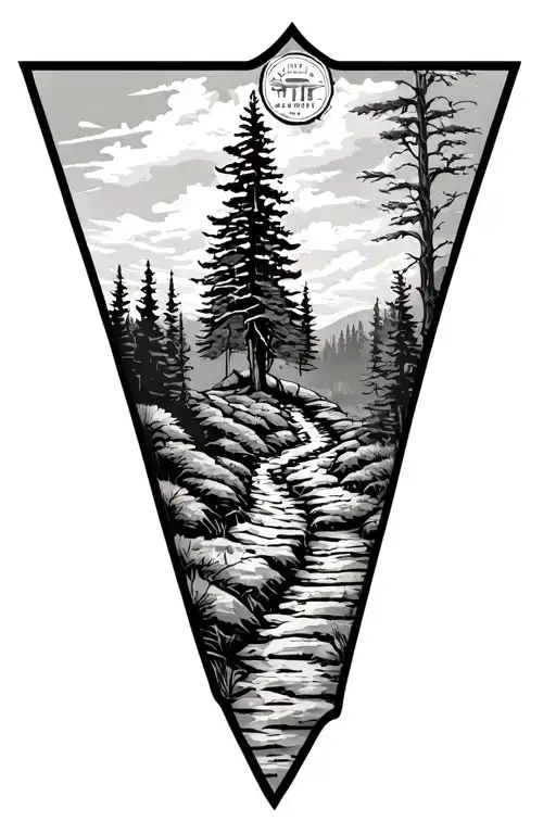 Appalachian Trail Thru Hiker Map