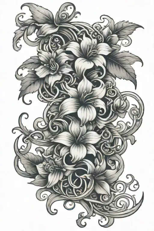 Flower Vine Wrapping