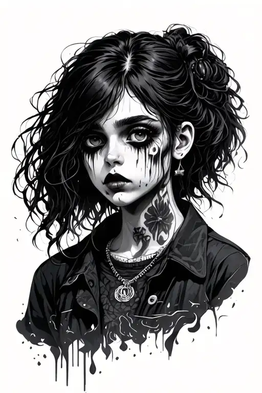 Gloomy Girl For A Man