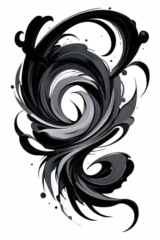 A Suminagashi Abstract Simple