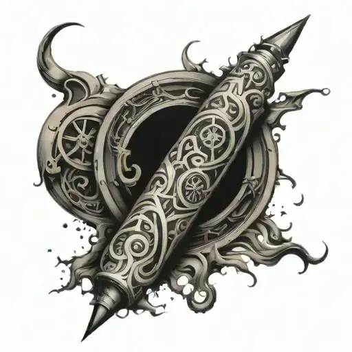 Mind Over Matter Sleeve On Forearm