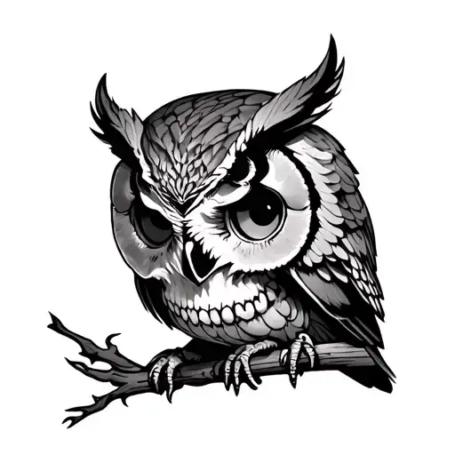 Skull Faraong Owl