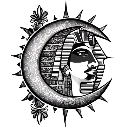 Egypt Sun And Moon