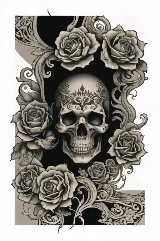 Art Book Open In Front