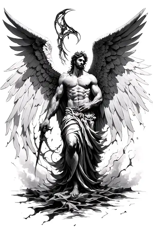 Male Angel Of Chaos