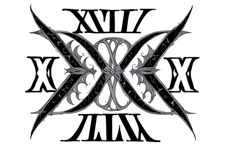 12-1-2018 Horizontal Roman Numeral