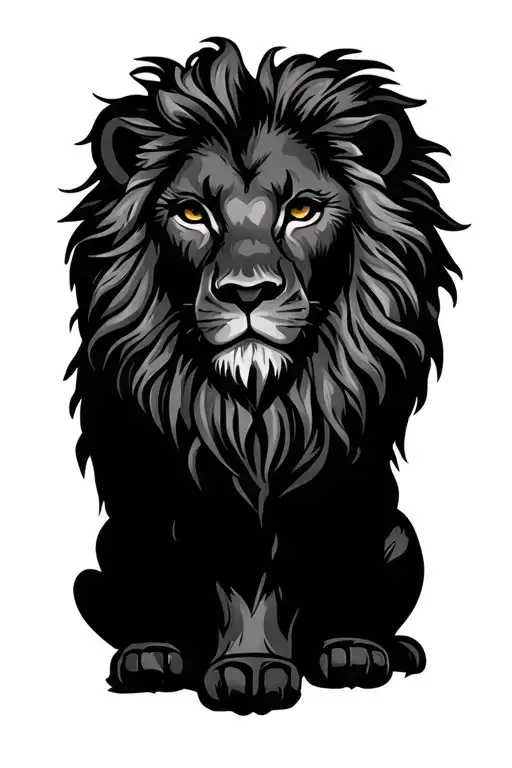 Lion Of Jerusalem Sitting