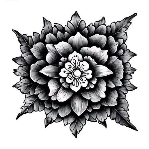 Filigree Tattoo Design