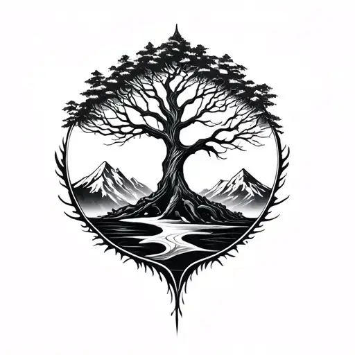 Mountain Tree Of Life