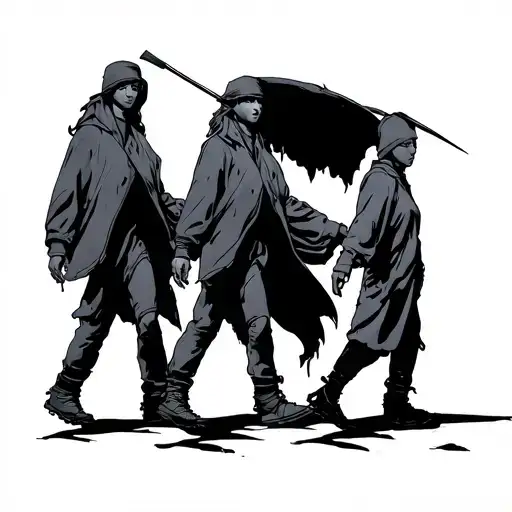 Three Generation Bloodline Walking