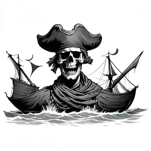 Pirate Dead Men Tell No Tales