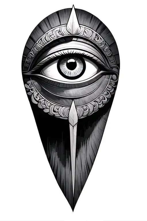 Greek Evil Eye Athena