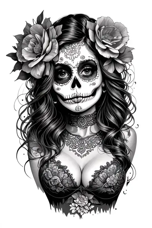 Day Of The Dead Sexy Woman