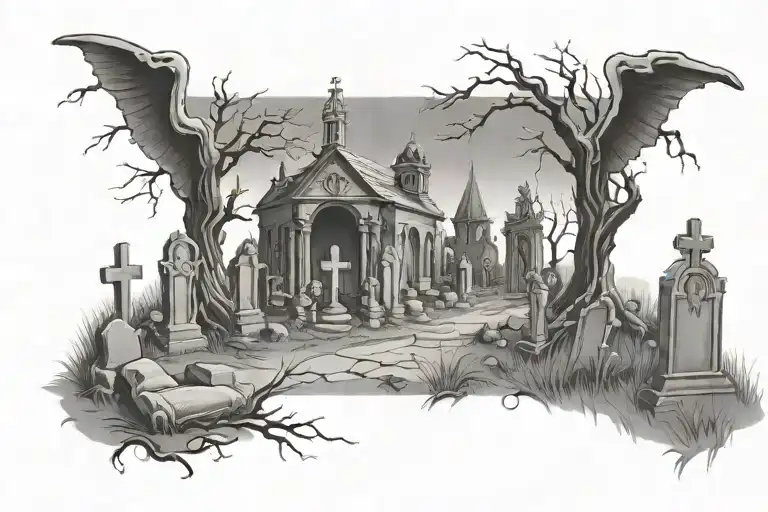 Graveyard Scene