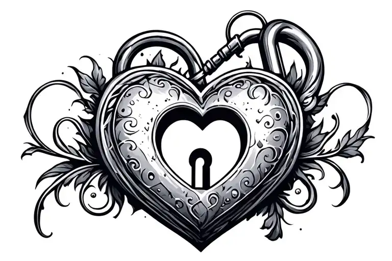 Heart Shaped Lock