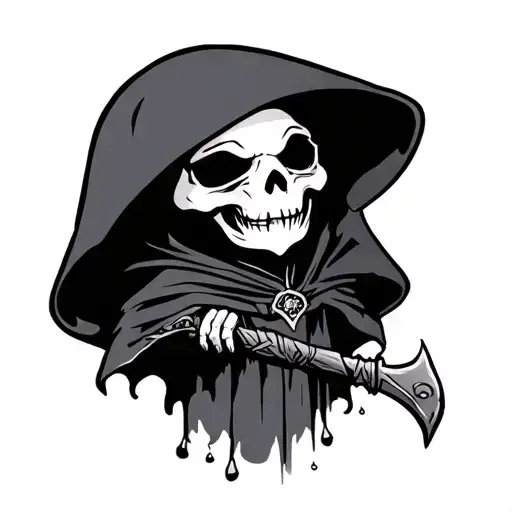 Kawaii Grim Reaper