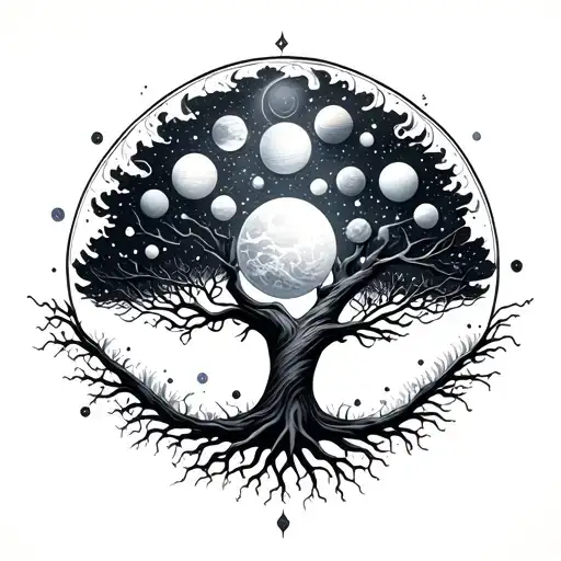 Dna Solar System Tree Of Life