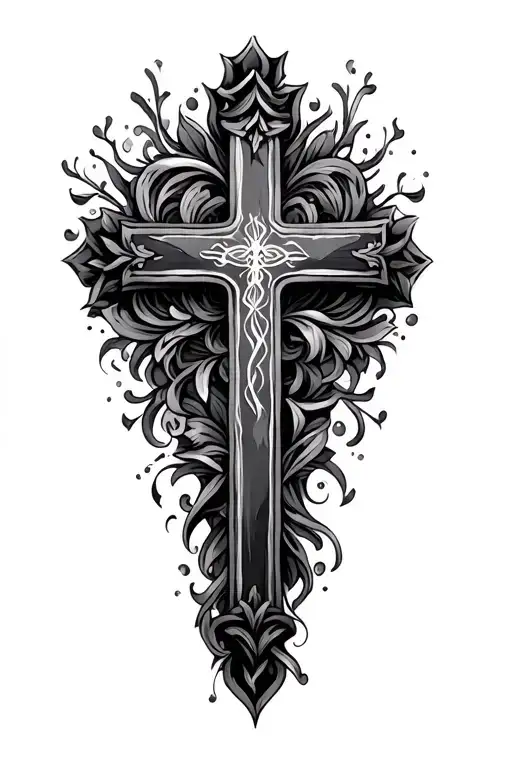 Beautiful Cross Adorned