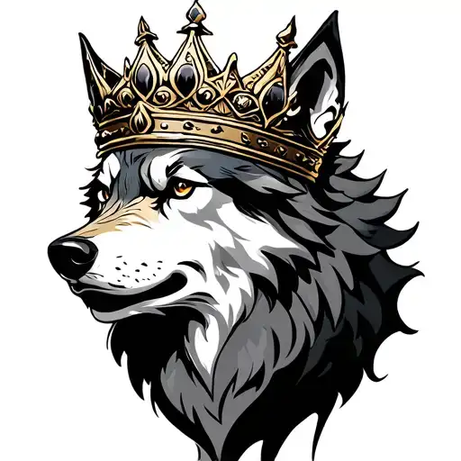 Wolf King Crown