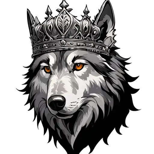 Wolf King Crown