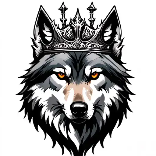 Wolf King Crown