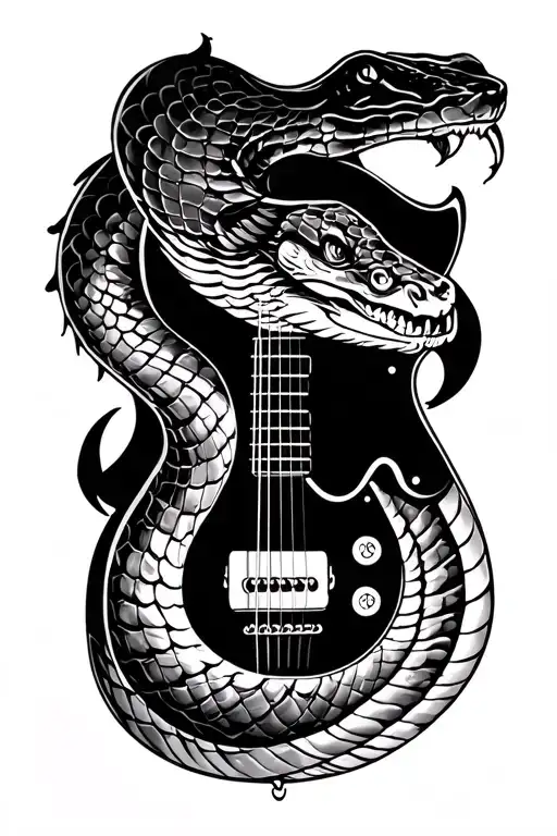 Kingcobra And Guitar