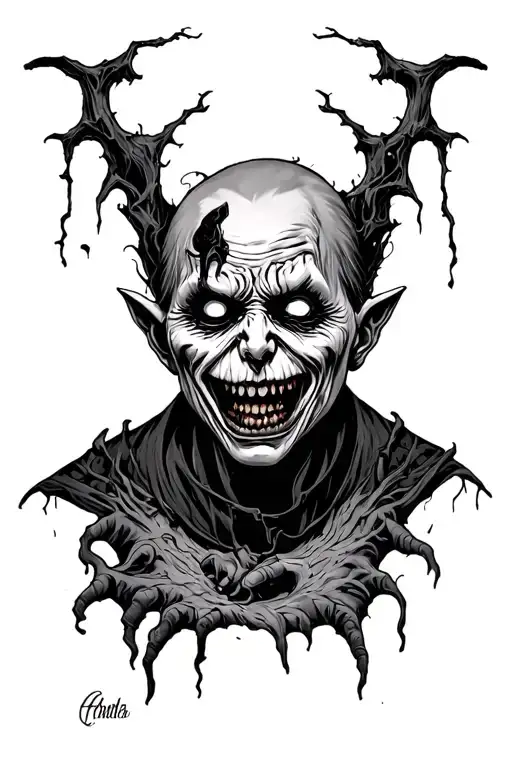 Horror Scary Character