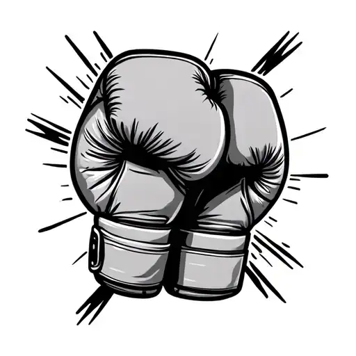 Boxing Gloves And Tape