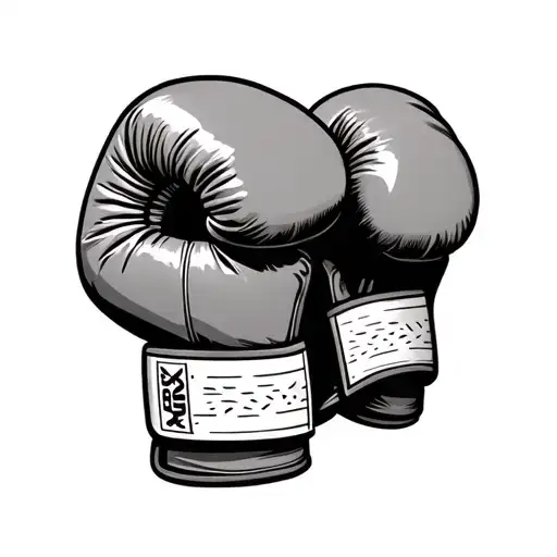 Boxing Gloves And Tape