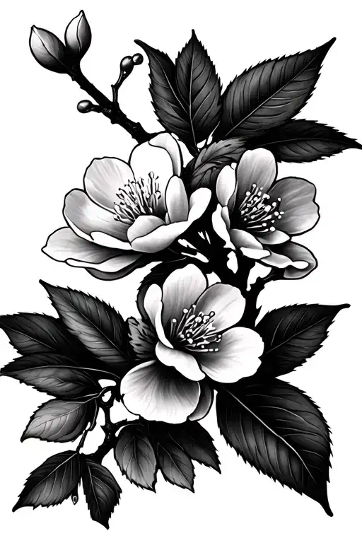 Cherry Blossom Branch