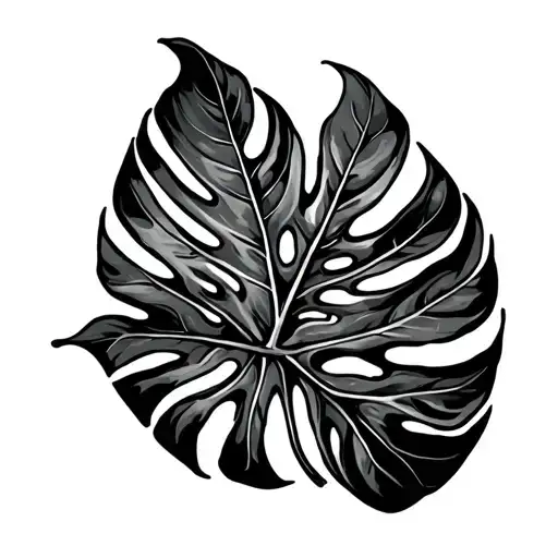 Monstera Leaf