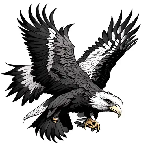 Eagle In Punjab Map Outline