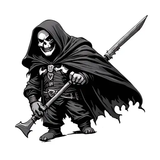 Wreck It Ralph As The Grim Reaper Full Body