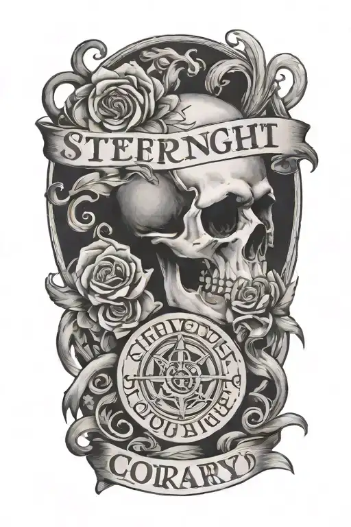 Strength Courage Bravery Honor Respect