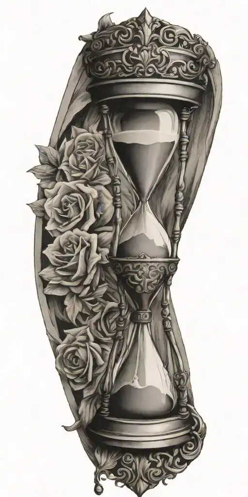 Strength Courage Bravery Honor Respect Faith Hourglass Combined