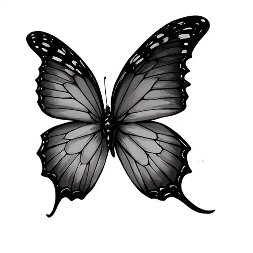 Half A Butterfly Wings