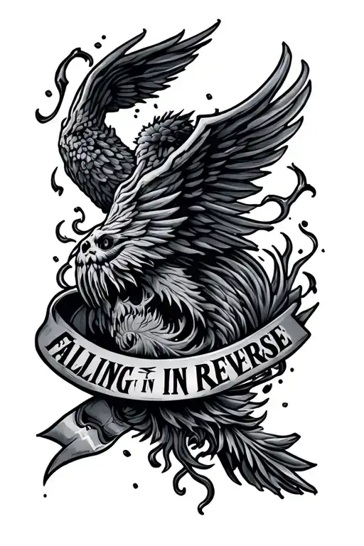 Falling In Reverse Logo Incorporated