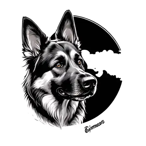 Jujitsu Universe German Shepherd Dog