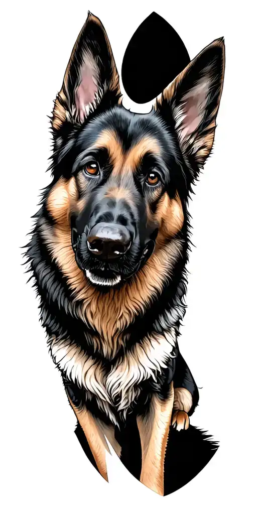 Jujitsu Universe German Shepherd Dog