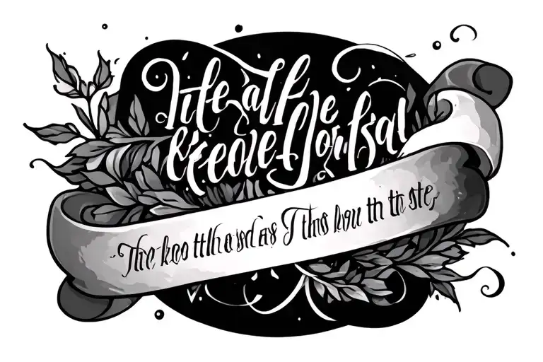 Bible Verse Intertwined