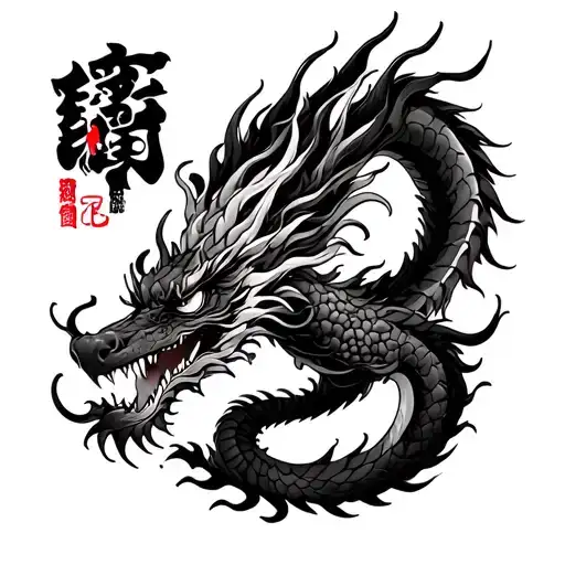 Forearm Asian Dragon