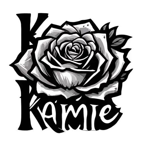 Tattoo Ideas With The Name Kamie