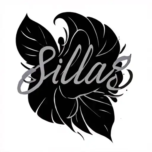 Negative Space Silas Name