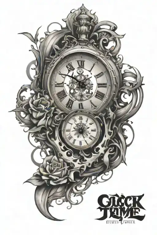 Clock Breaking Running Out Of Time