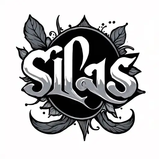 Negative Space Silas Name