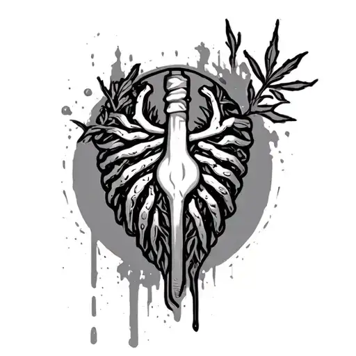 Healing Tattoo Featuring The Last Of Us