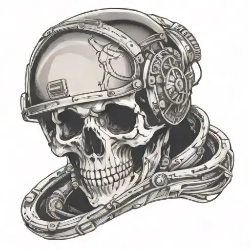Skull Spaceman