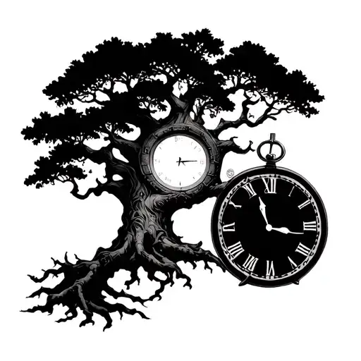Tree Of Life With Stop Watch