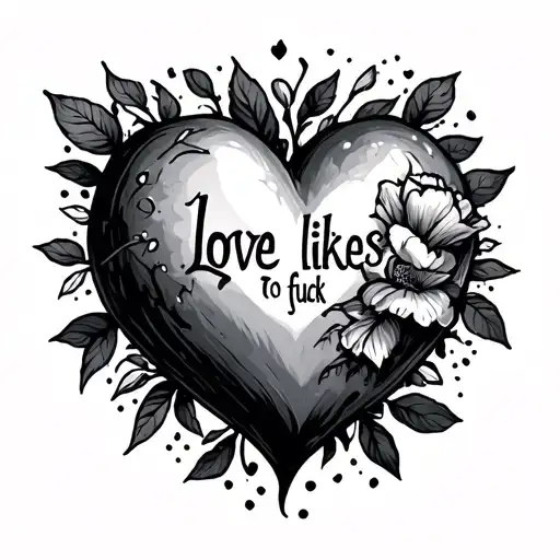 Love Likes To Fuck Heart