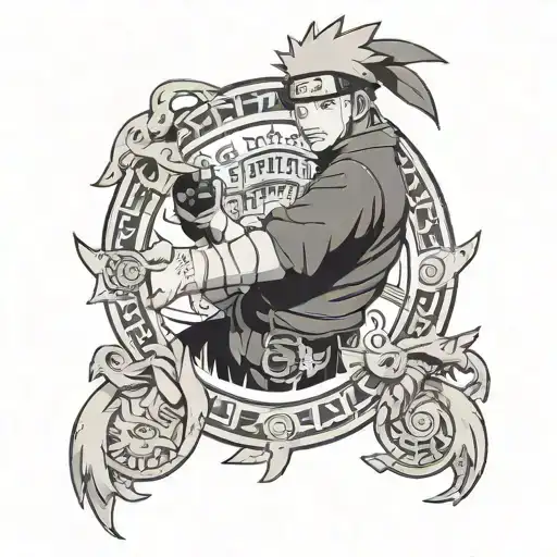 Naruto With Ancient Rome Themes